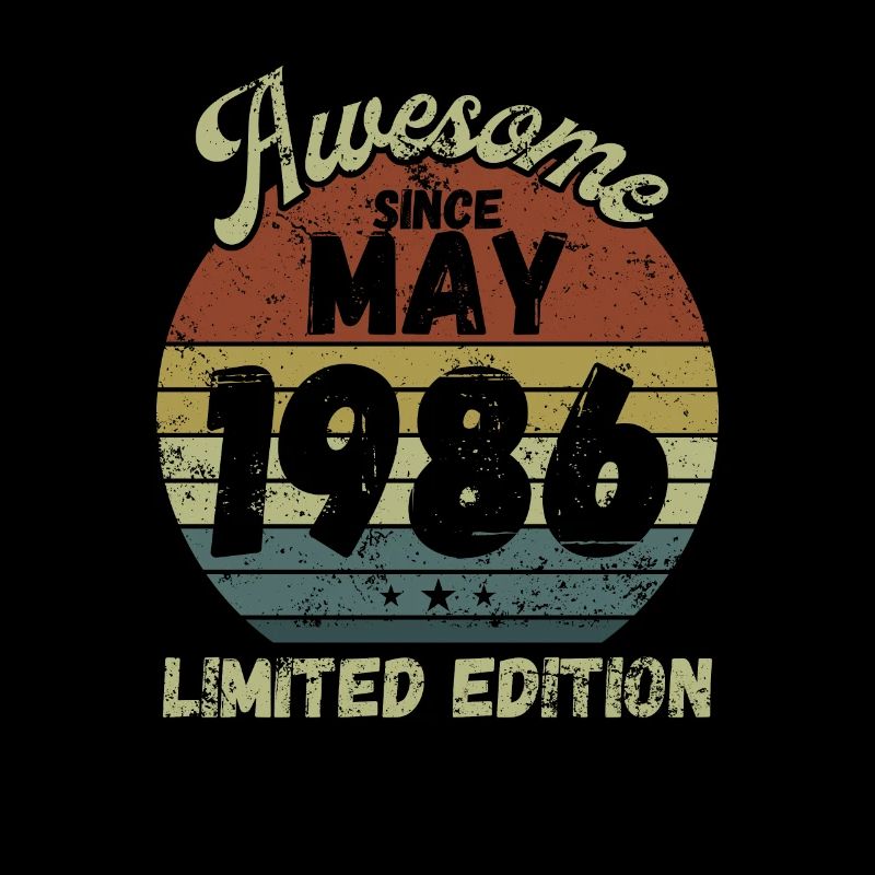Awesome since May 1986 - Geburtstag