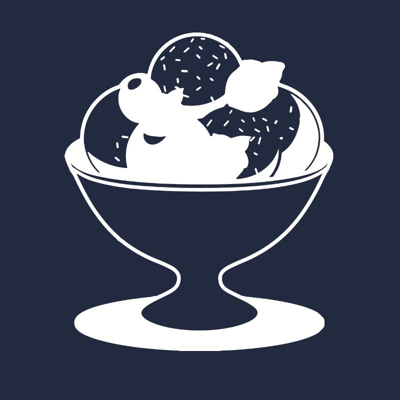 Dessin de coupe glacée