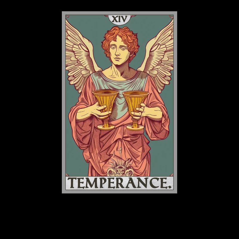 Tarotkarten Tarotkarte Temperance Mäßigkeit