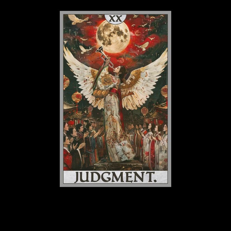 Tarot Cards Tarot Card 20 Judgment Court