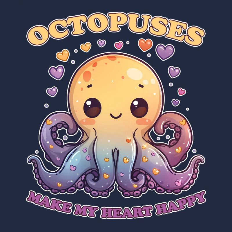 Funny Octopus Cephalopod Squid Gift