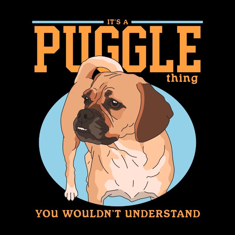 Puggle Hundebesitzer Hundehalter Geschenk