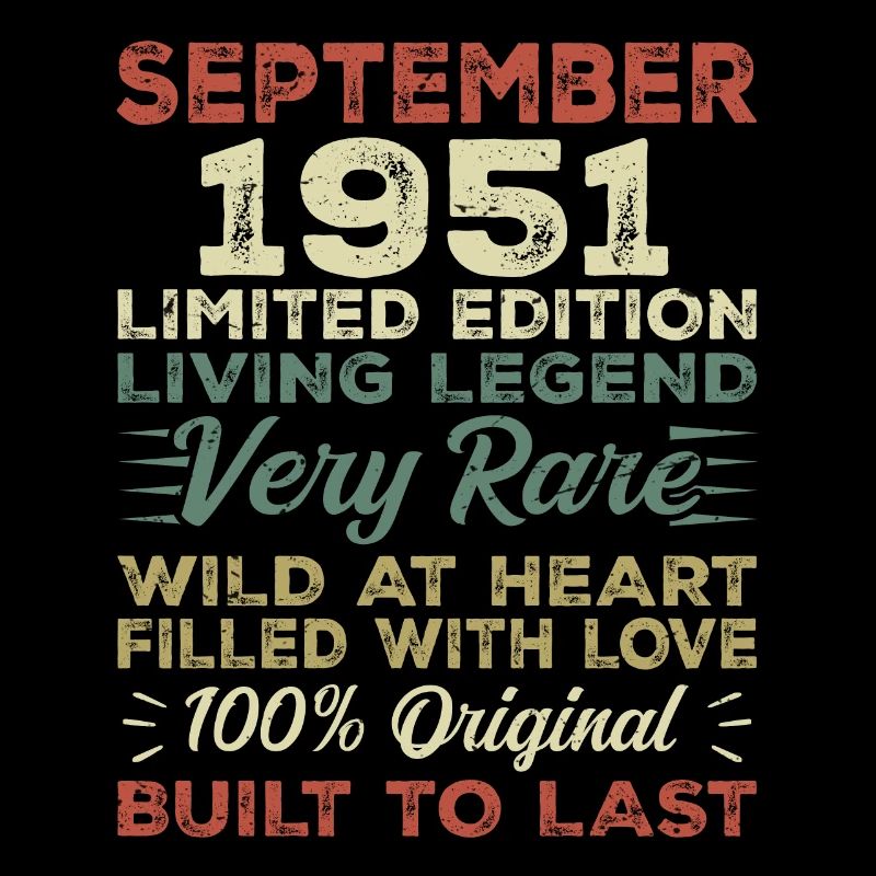 Anniversaire Septembre 1951 Edition Limitée Original