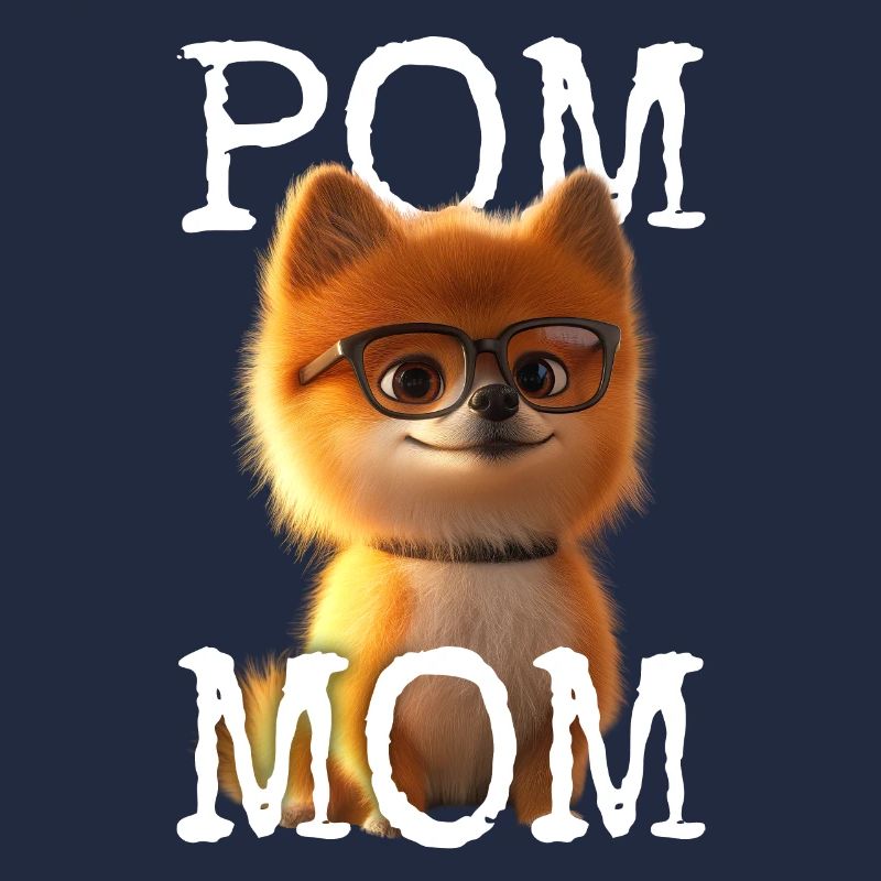 Pom Mom Zwergspitz Mommy Spitz Mama Muttertag Mom