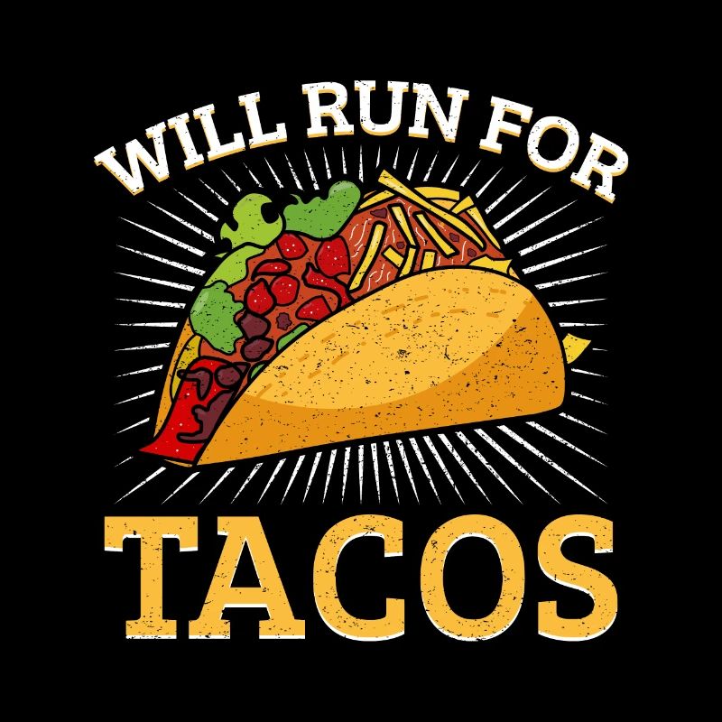 Courir pour courir pour Tacos Marathonien Runner