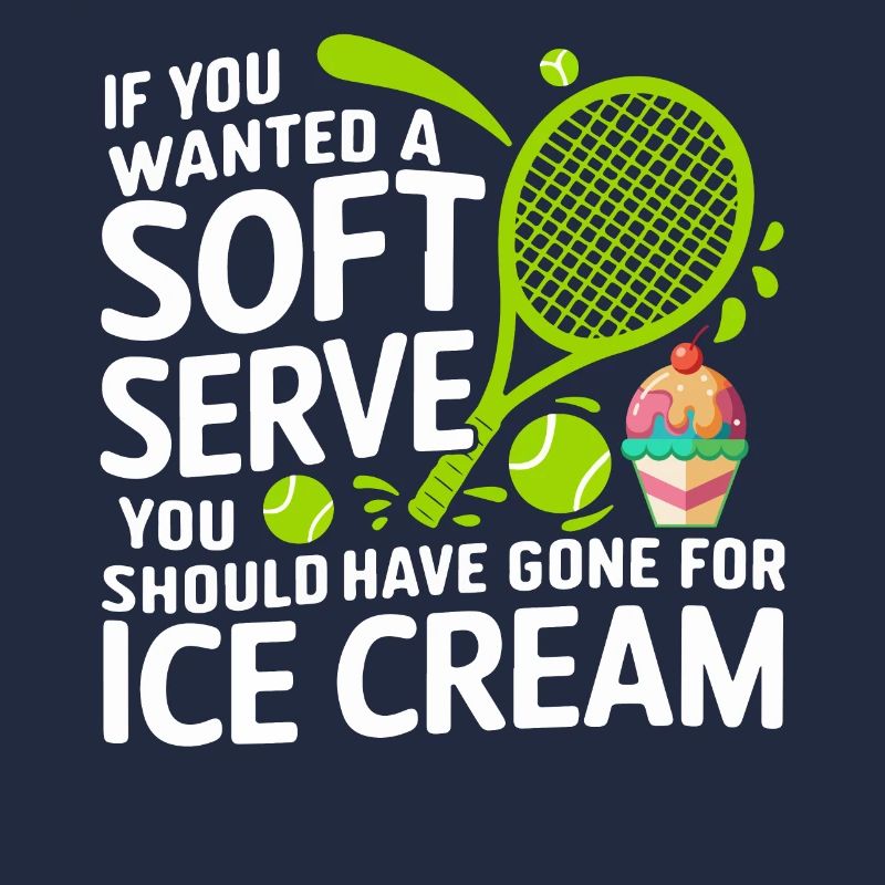 Soft Serve vs Eiscreme Cartoon-Zitat