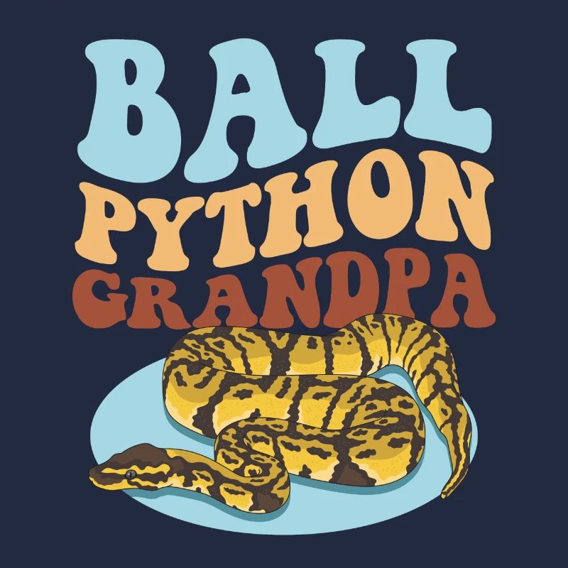 Roi Python Grand-père Python serpent cadeau