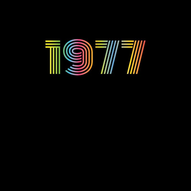 1977 Geburtstag Funky Year
