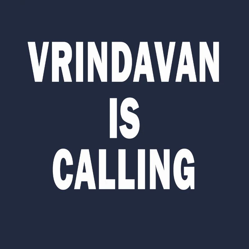 Vrindavan appelle T-Shirt Hare Krishna
