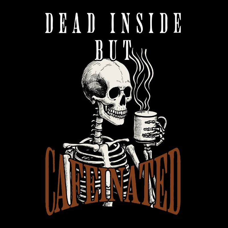 Drôle de dicton de café pour Halloween