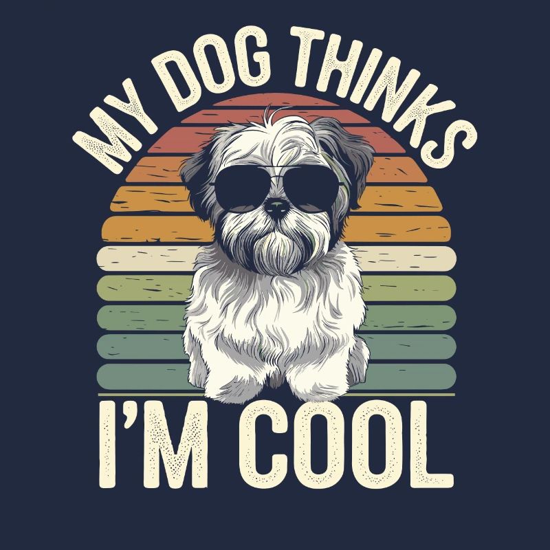 Shi Shitzu Mein Hund Denkt Das Ich Cool Bin