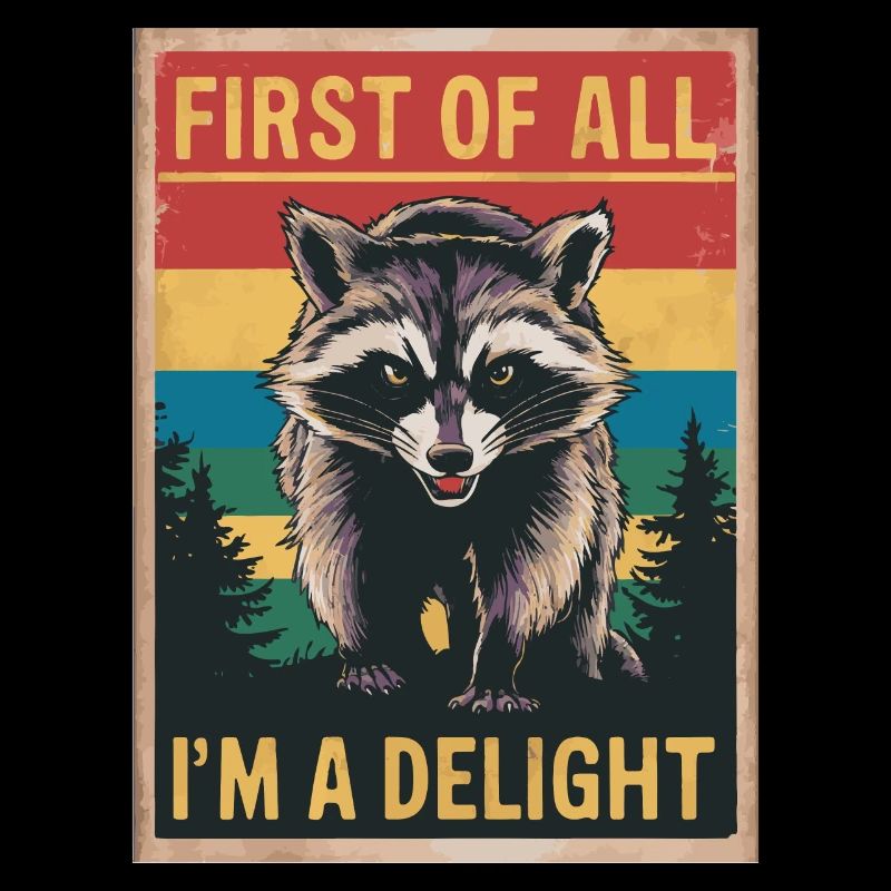 Waschbär