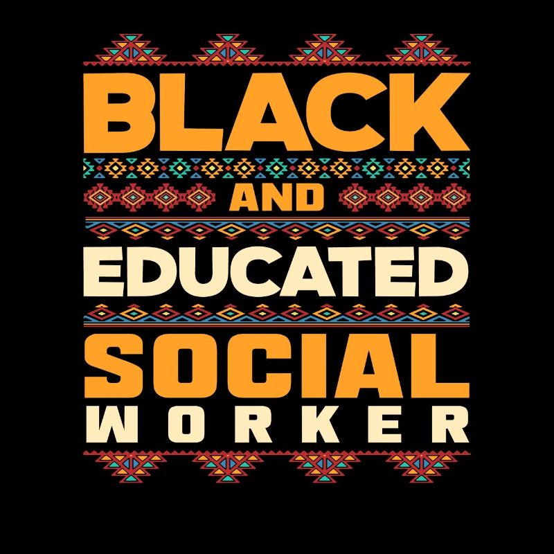 Travailleuse sociale noire et instruite