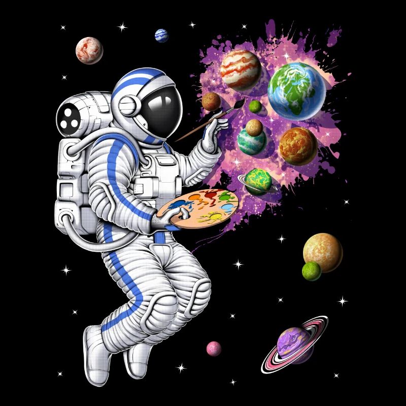 Astronaute de l’espace Peintre