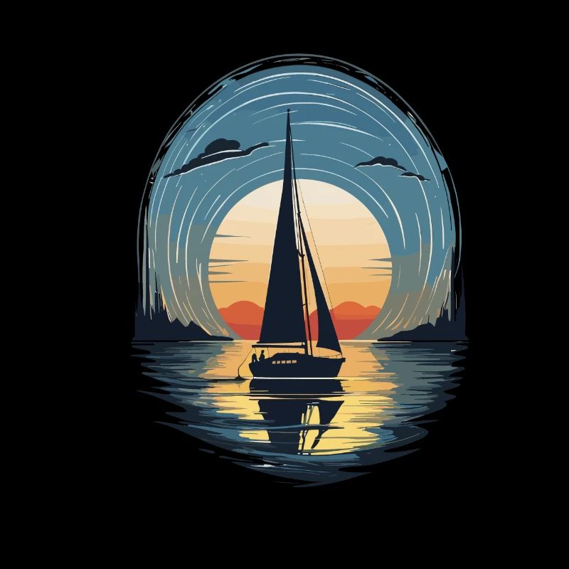 coucher de soleil voilier aventure mer