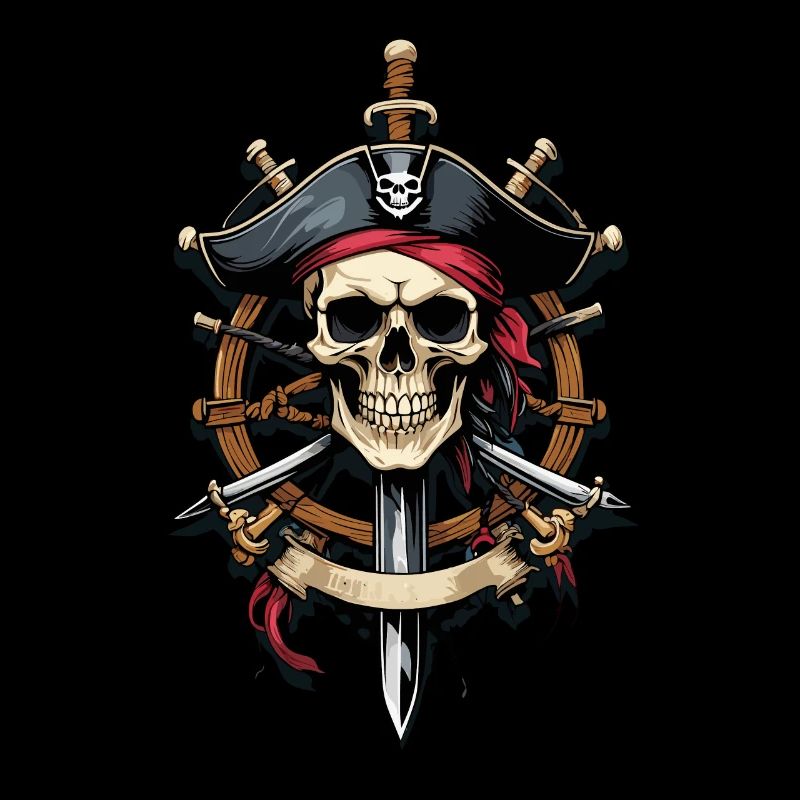 Drapeaux de pirate crâne Jolly Roger costume de pirate