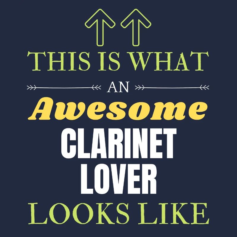 This is what an awesome Clarinet lover looks like
