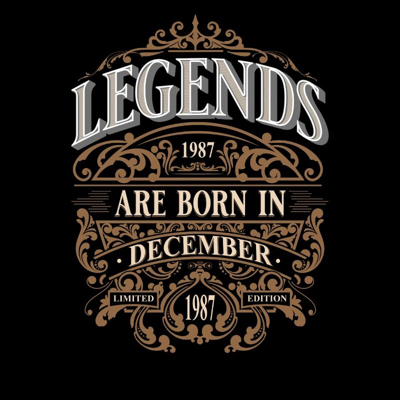 1987 Décembre Naissance Anniversaire Année de naissance