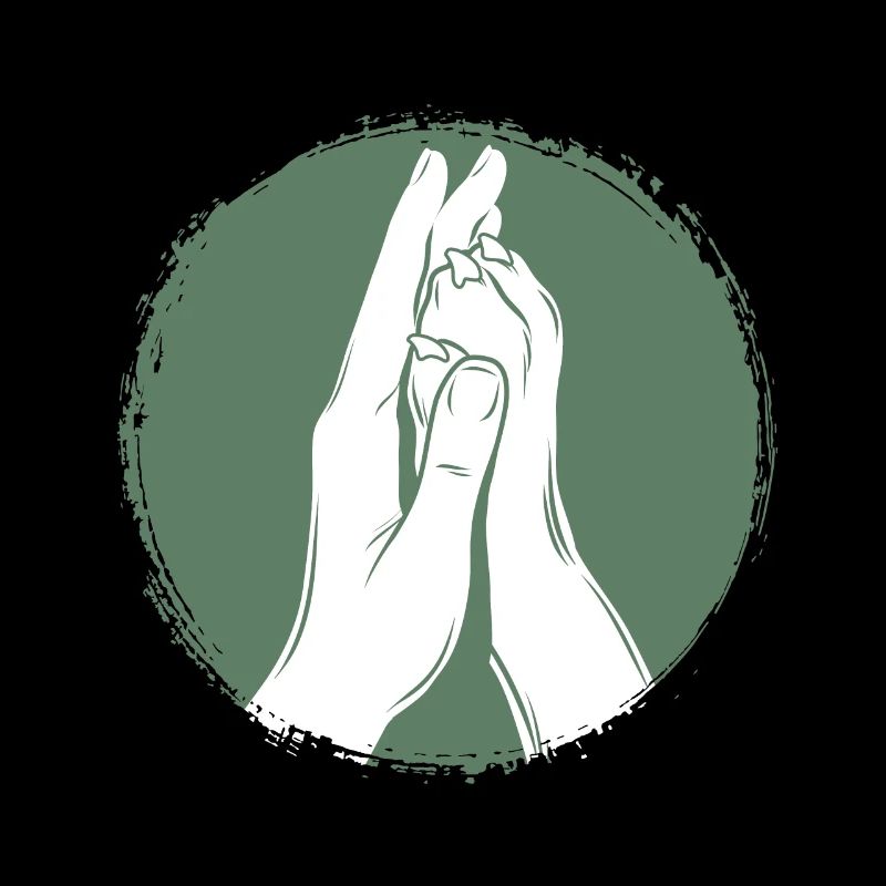 Hand + Hundepfote - High Five - Hunde Fan