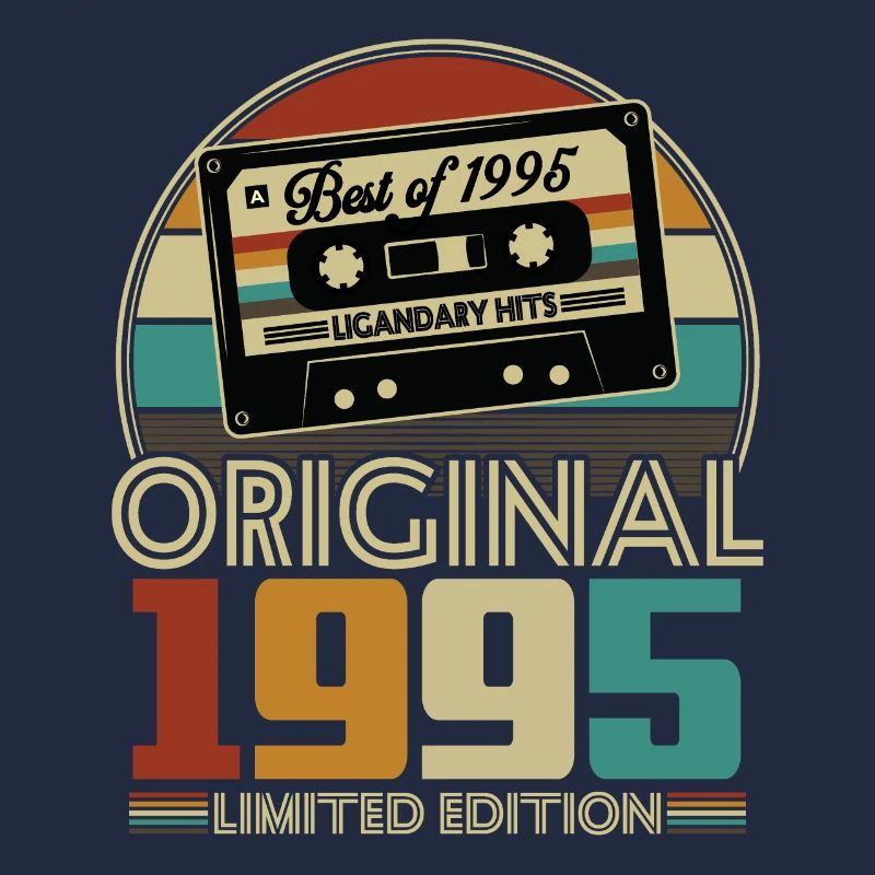 Original 1995 30e Anniversaire Cadeau Vintage