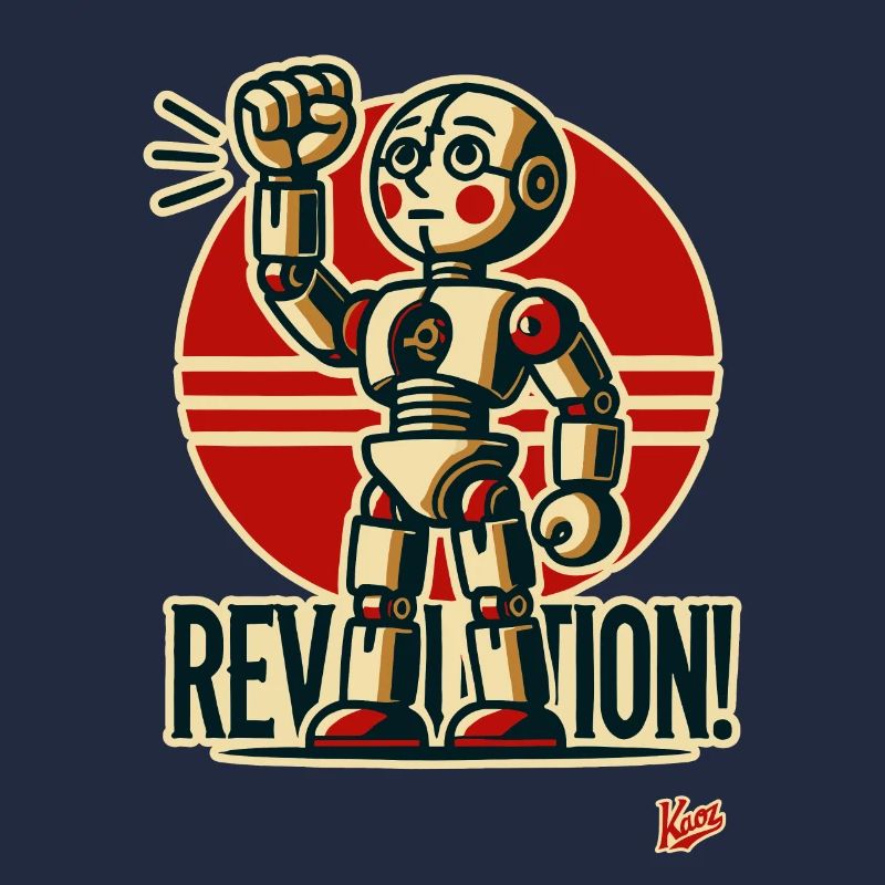 Retro-Roboter-Revolution