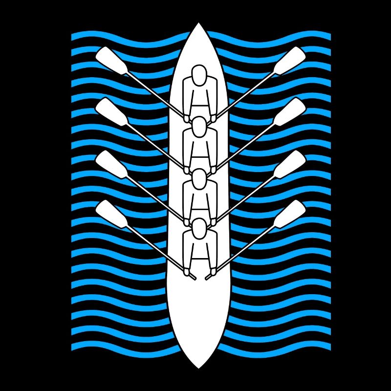 Ruderteam Rudern Ruder Ruderboot Ruderer