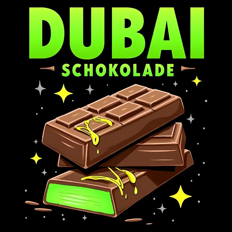 Dubai-Schokolade - Lustiger Spruch