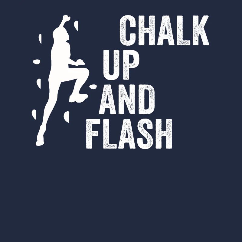Boulderer Chalk Up et Flash Bouldering