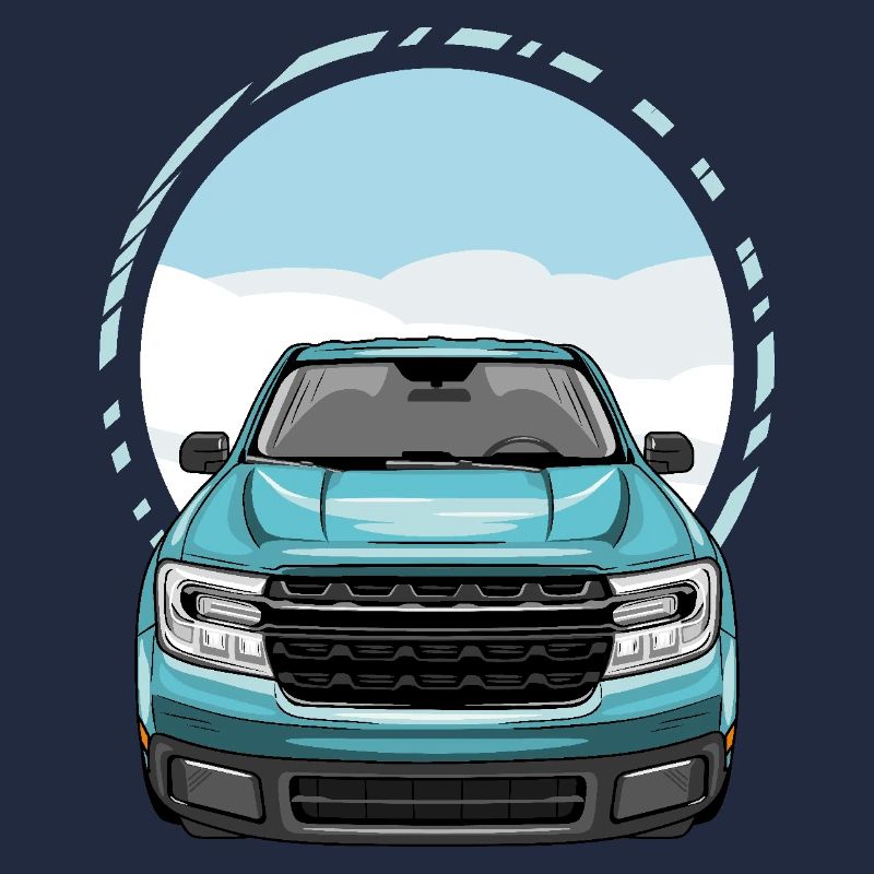 Pickup front view