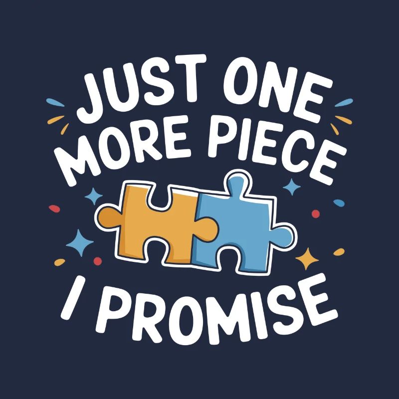 Nur noch ein Teil, ich verspreche ein lustiges Puzzle