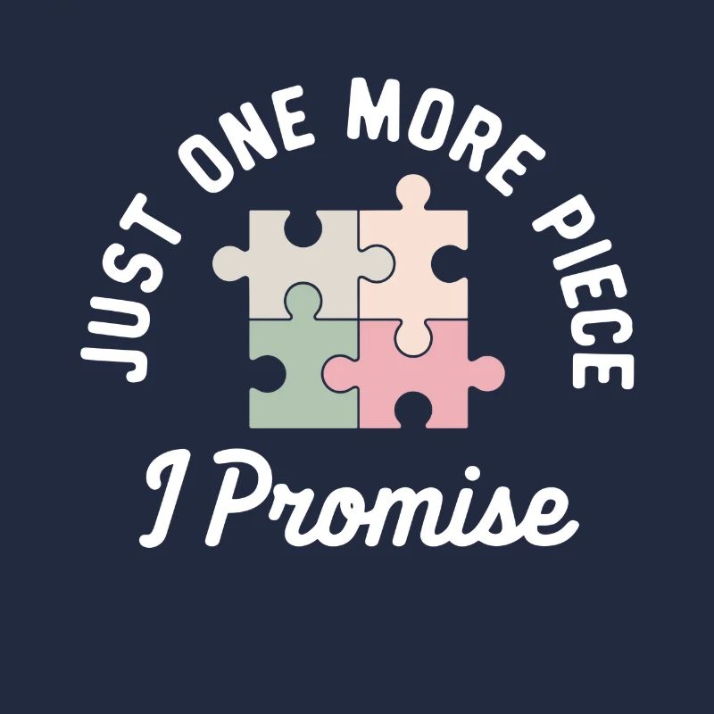 Nur noch ein Teil, ich verspreche ein lustiges Puzzle