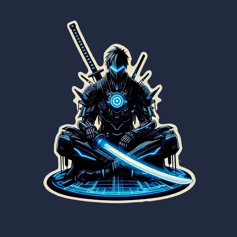 Samurai Sci-Fi Cyber Punk Anime manga