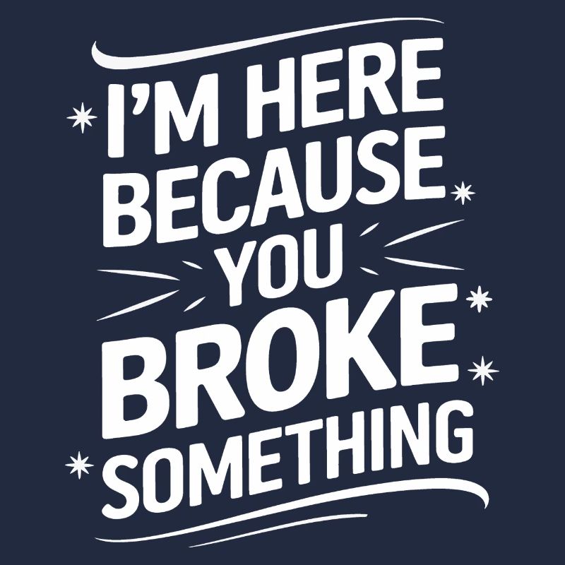 Technischer Support Computerfreak Nerd