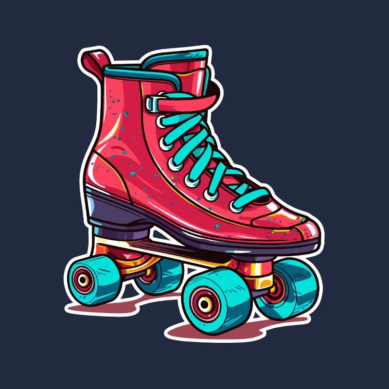 Rollerskates Grafik