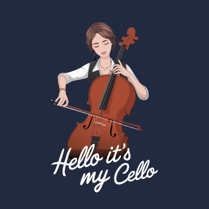 Bonjour, c’est mon violoncelliste,