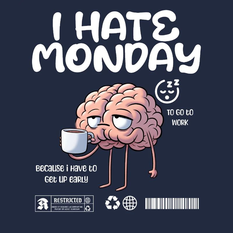 I hate monday - I hate Monday morning grouch fun