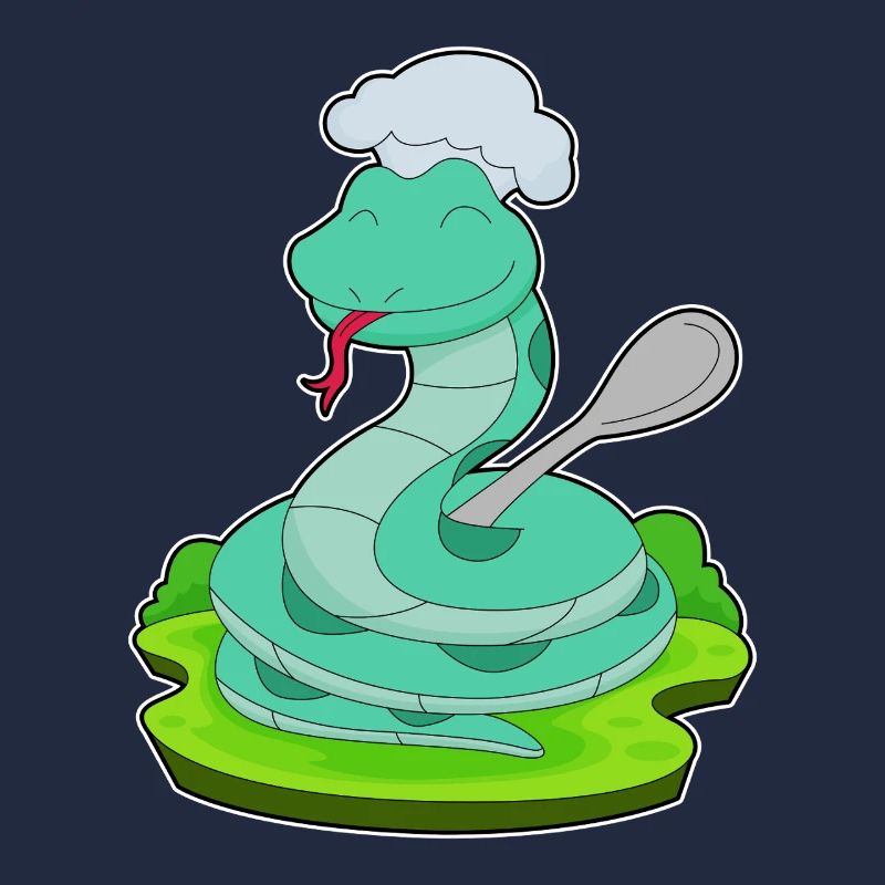 Serpent Cuillère de Cuisine Cuisson