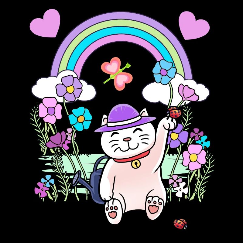 Cat, Cats, Spring, Summer, Children, Child