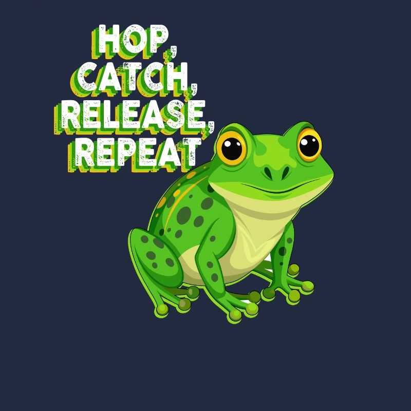 Hop Catch Release, Repeat Frog Humour