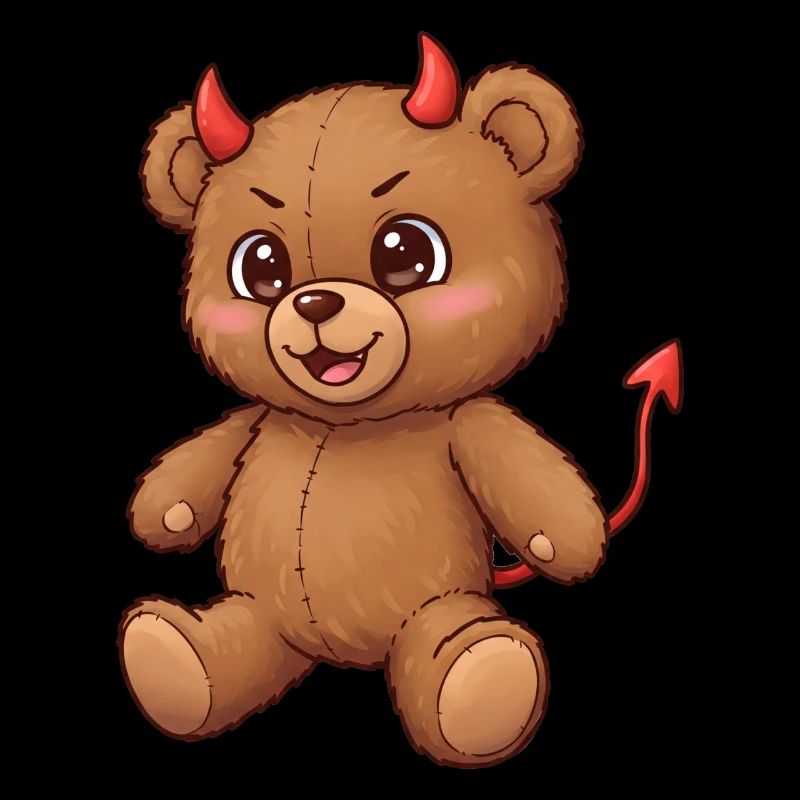 Teddybär Teufel