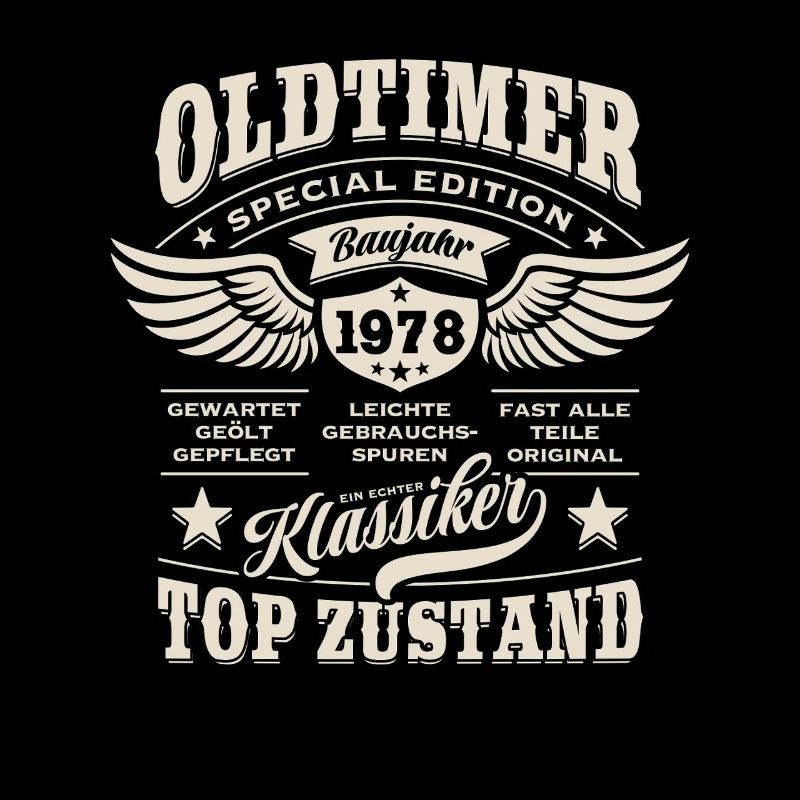 Oldtimer Baujahr 1978 - Geburtstag - Geschenk