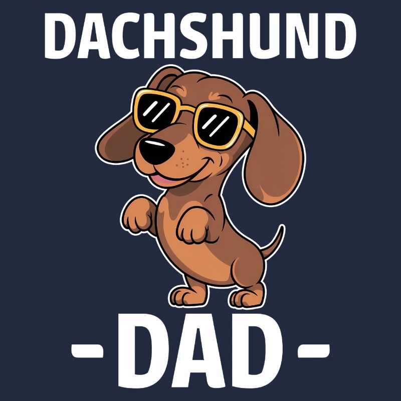 Dackel Spruch Dackel Papa Lustiges Dackel Geschenk