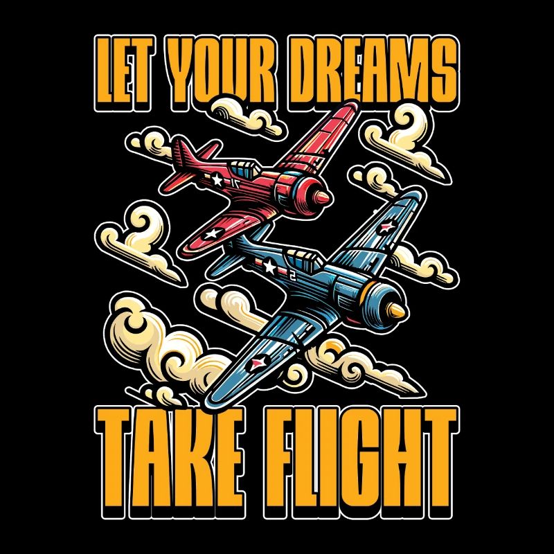 Aerobatic Pilot Let Your Dreams Take Aeroplane