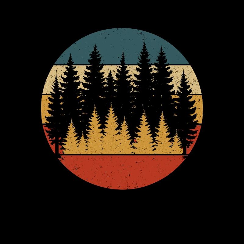 Rétro Forest Nature Design