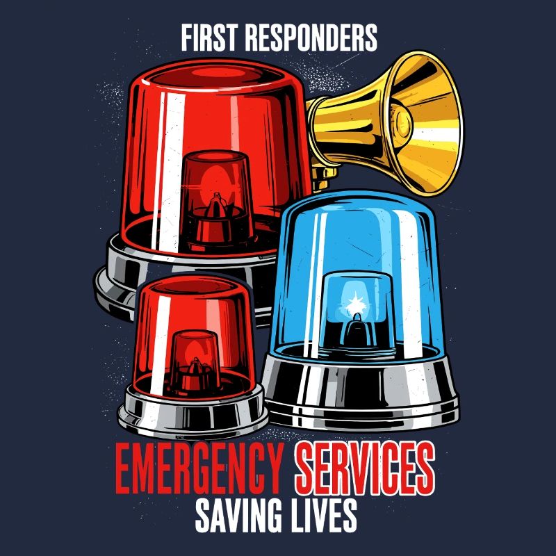 Sirens Sounds First Responders Emergency Service