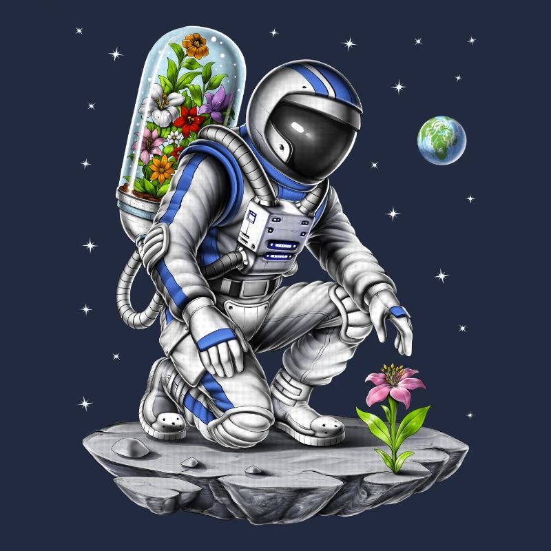 Botaniste astronaute spatial