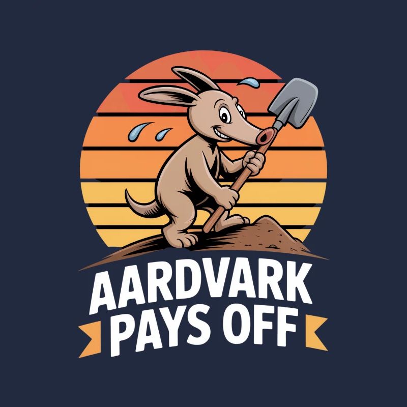 Aardvark Pays Off Erdferkel Motivation