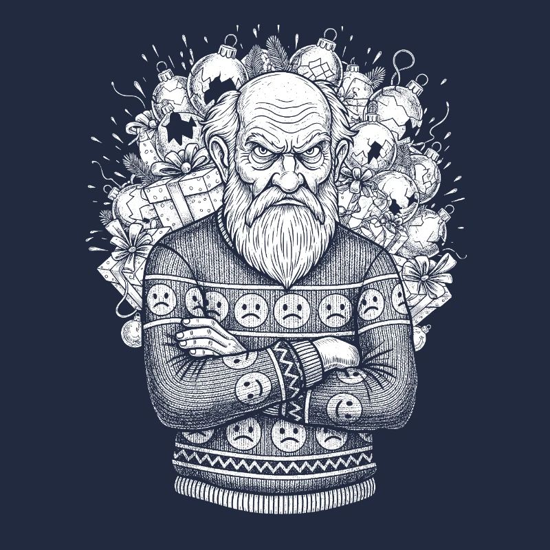 Pull de Noël moche