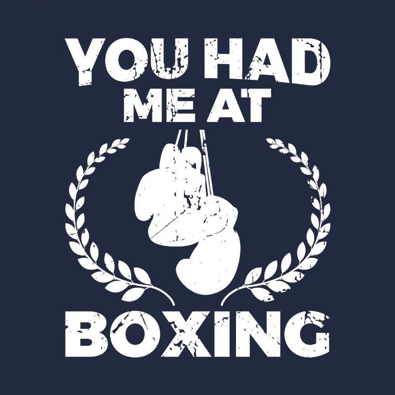 Boxe Humour Motivation Design