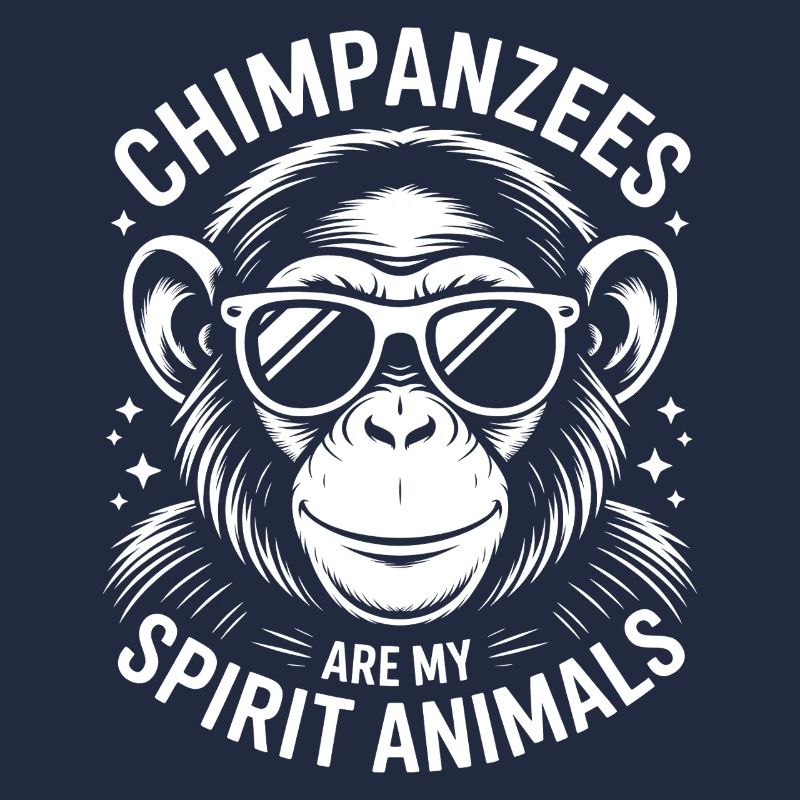 Schimpanse Spruch Affe Lustige Schimpanse Geschenk